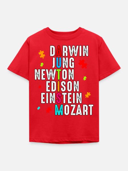 Autismus - Kinder T-Shirt - Rot