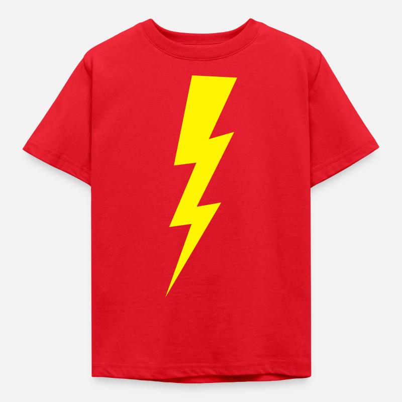Blitz - Kinder T-Shirt - Rot