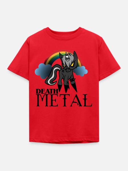 death metal - Kinder T-Shirt - Rot