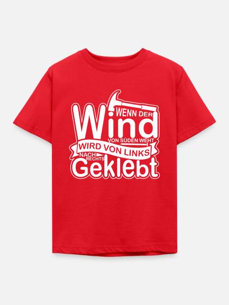 Dachdecker Dachdeckerin Dachspengler - Kinder T-Shirt - Rot