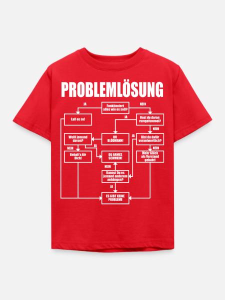 Design für Mechaniker, Techniker und Tuner - Kinder T-Shirt - Rot