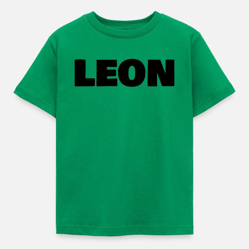 Leon - Kinder T-Shirt - Kelly Green