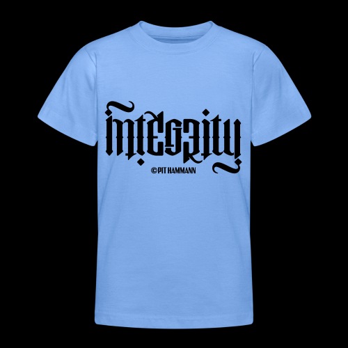 Ambigramm Integrity 01 Pit Hammann - Teenager T-Shirt