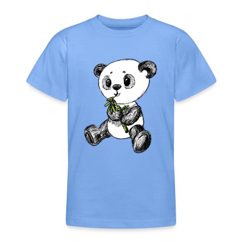Panda orso colorato scribblesirii - Maglietta per ragazzi