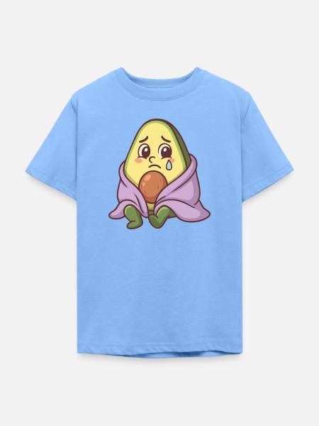 Trauriger Anwalt - Teenager T-Shirt - Himmelblau
