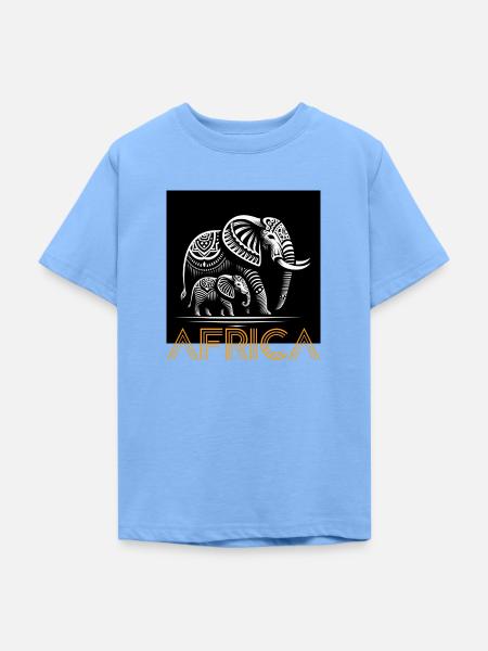Africa - Teenager T-Shirt - Himmelblau