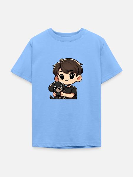 OrsonBlockTV Chibi - Teenager T-Shirt - Himmelblau