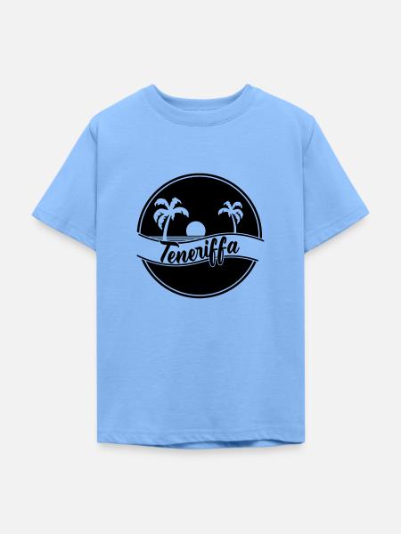 Teneriffa - Teenager T-Shirt - Himmelblau