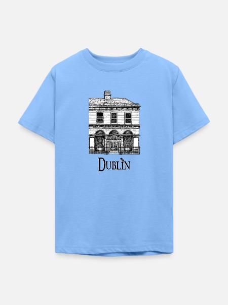 Dublin - Abbey Theatre - Teenager T-Shirt - Himmelblau