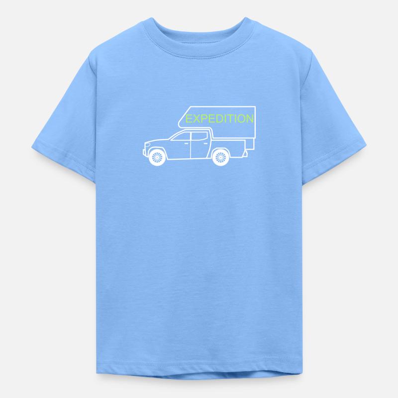 OVERLAND - Maglietta per ragazzi - azzurro