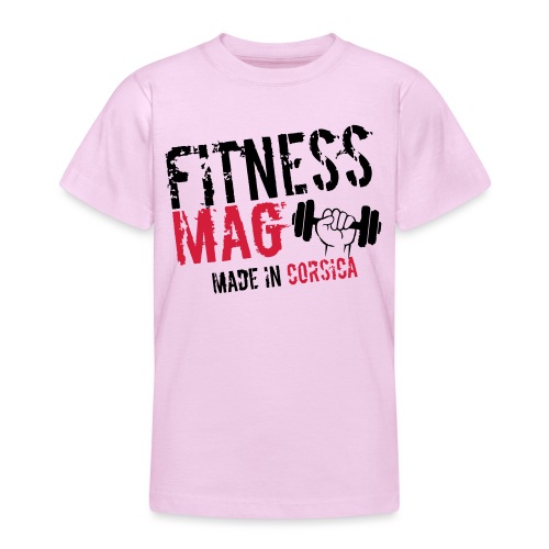 Fitness Mag made in corsica 100% Polyester - T-shirt Ado