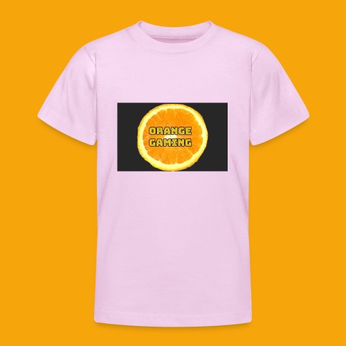 Orange_Logo_Black - Teenage T-Shirt