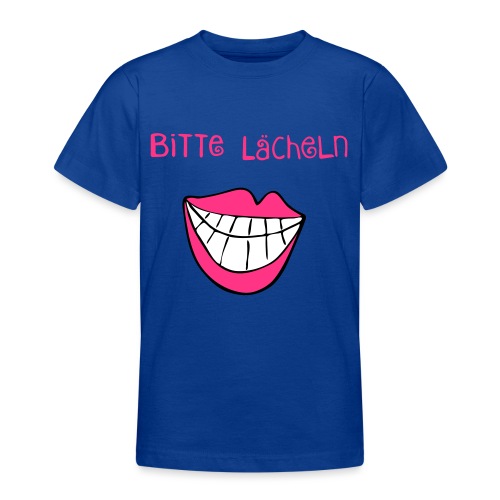 Bitte Lächeln - - Teenager T-Shirt