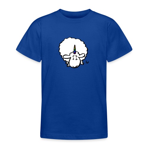 Ewenicorn - det är ett regnbågens enhörningsfår! - T-shirt tonåring