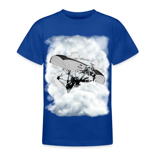 You can fly. Paragliding in the clouds - Teenage T-Shirt