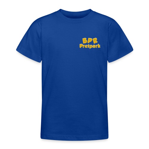BPR Pretpark borstlogo - Teenager T-shirt