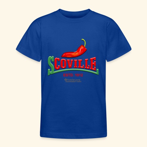 Chili Design Scoville - Teenager T-Shirt
