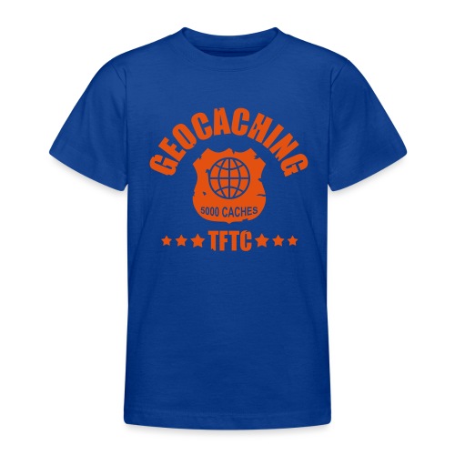 geocaching - 5000 caches - TFTC / 1 color - Teenager T-Shirt