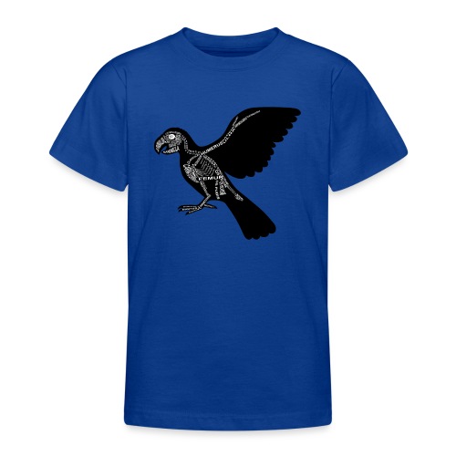Papagei-Skelett - Maglietta per ragazzi