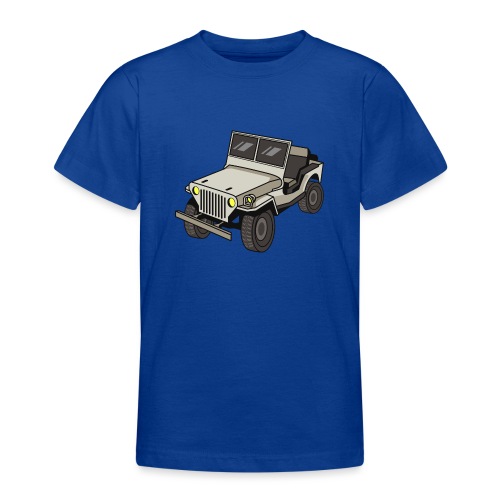 Willys CJ 4X4 Geländewagen Fans - Teenager T-Shirt