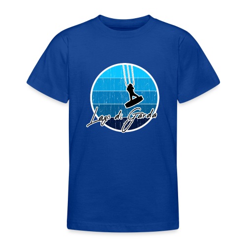 Kitesurfer, Kiten, Kitesurfing am Gardasee/Italien - Teenager T-Shirt