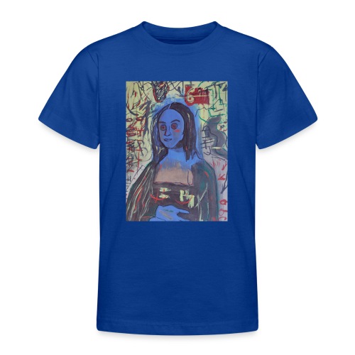 Homenaje a Mona Lisa Basquiat. Arte ponible. - Camiseta adolescente