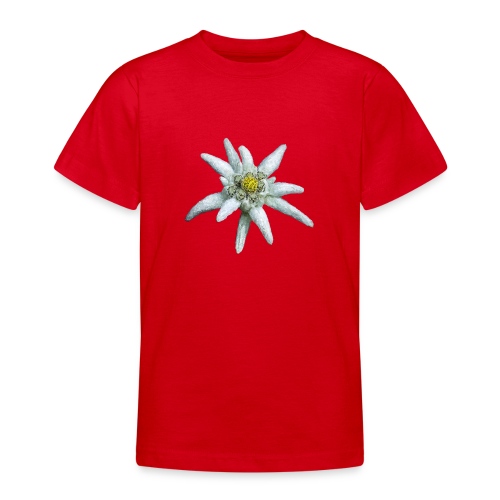 Alpen-Edelweiß - Teenager T-Shirt
