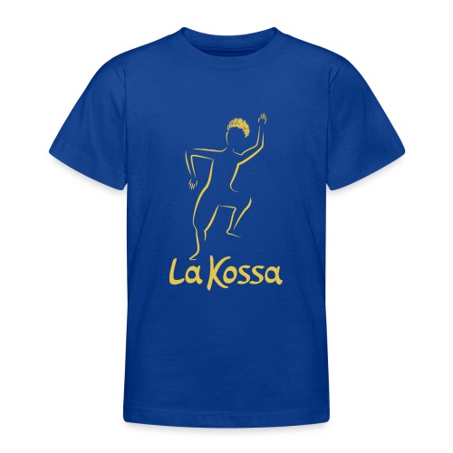 La Kossa Afro Dance Fitness Logo Gold 1 - Teenager T-Shirt