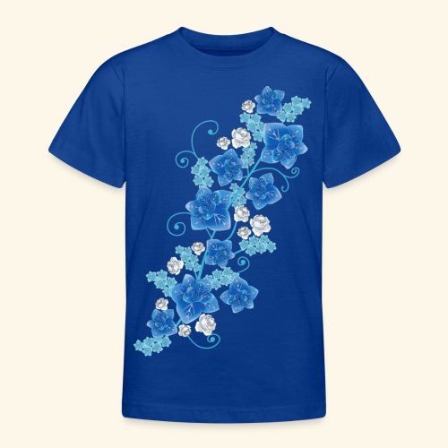 Blue Garden - Camiseta adolescente