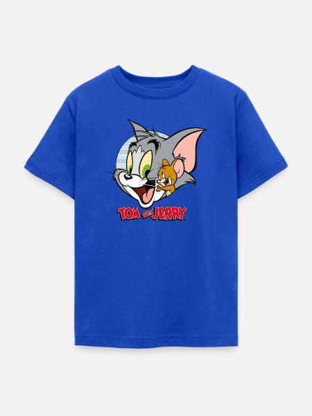 Tom Und Jerry Verschmust - Teenager T-Shirt - Royalblau