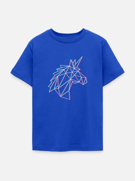 Einhorn Verbuggt - Teenager T-Shirt - Royalblau