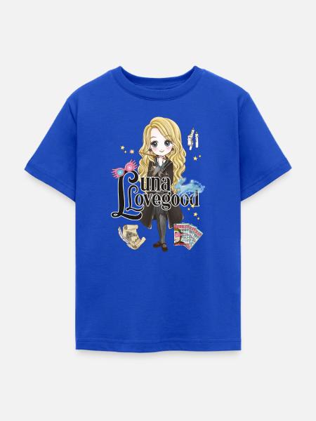 Harry Potter Luna Lovegood - Teenager T-Shirt - Royalblau