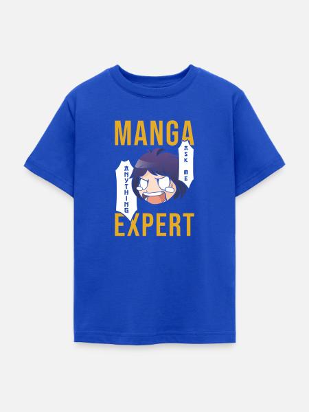 Manga Experte - Teenager T-Shirt - Royalblau