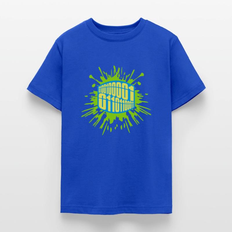 Binary Code Program Language Teenage T-Shirt