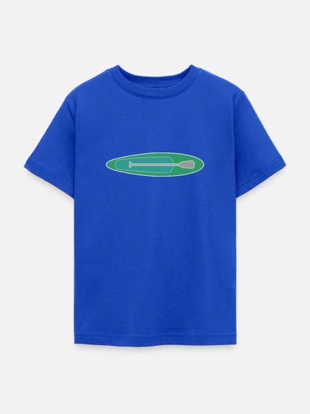 SUP Board - Teenager T-Shirt - Royalblau