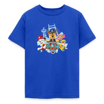 Paw Patrol Logo - Teenager T-Shirt - Royalblau - Vorne - AI Model Teenager Male light (155cm)
