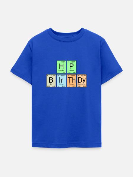 HP BIrThDy - Happy Birthday - Teenager T-Shirt - Royalblau