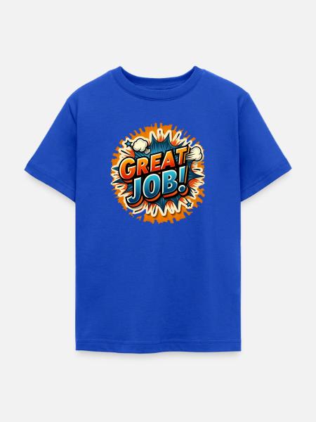 Tolle Arbeit - Teenager T-Shirt - Royalblau