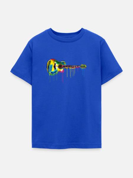 P.D. Moreno Gitarre - Teenager T-Shirt - Royalblau