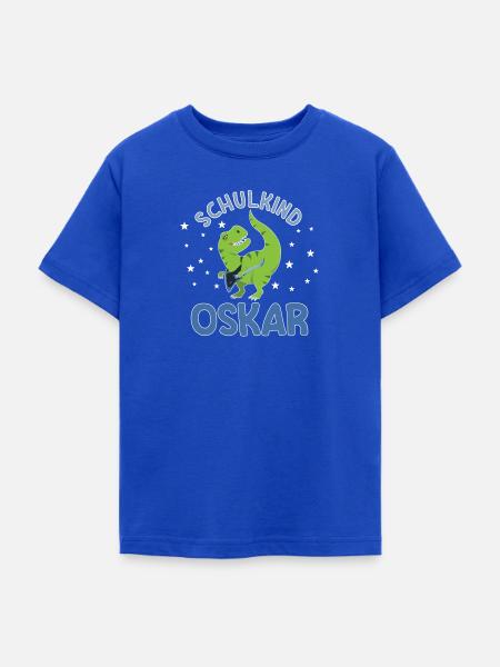 Einschulung Schulkind Oskar - Teenager T-Shirt - Royalblau