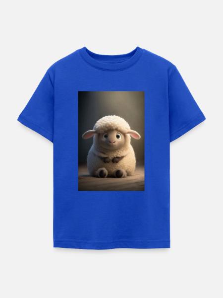 Schaf - Teenager T-Shirt - Royalblau