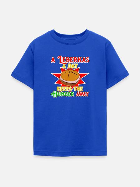 Leberkas - Teenager T-Shirt - Royalblau
