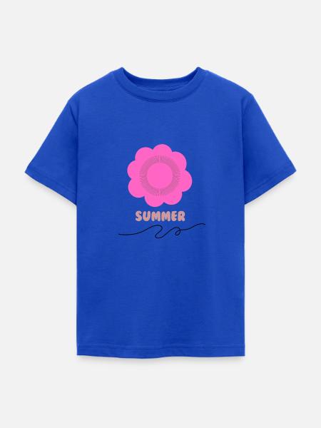 SUMMER - Teenager T-Shirt - Royalblau