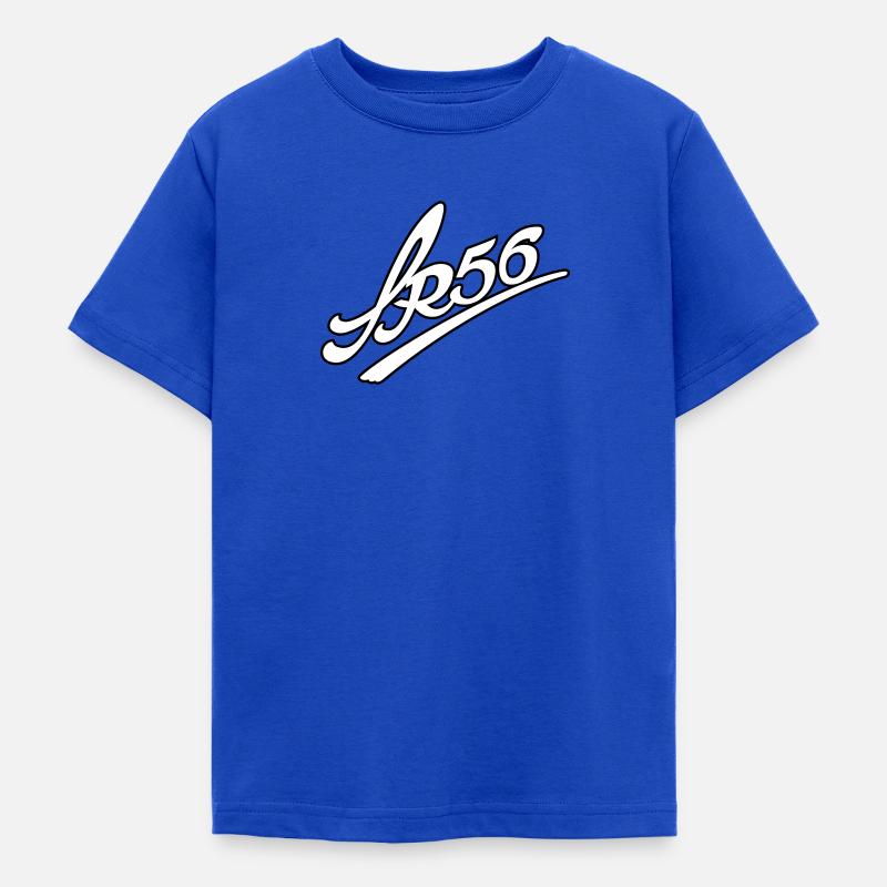 Logo SR56 2c - T-shirt Ado - bleu royal