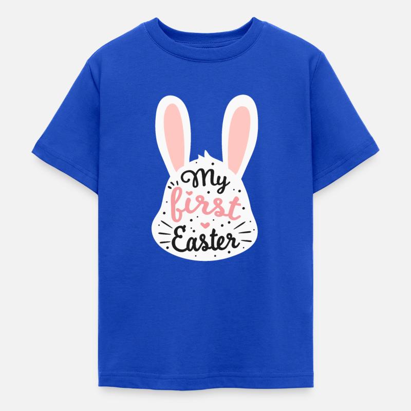 My first Easter - T-shirt Ado - bleu royal