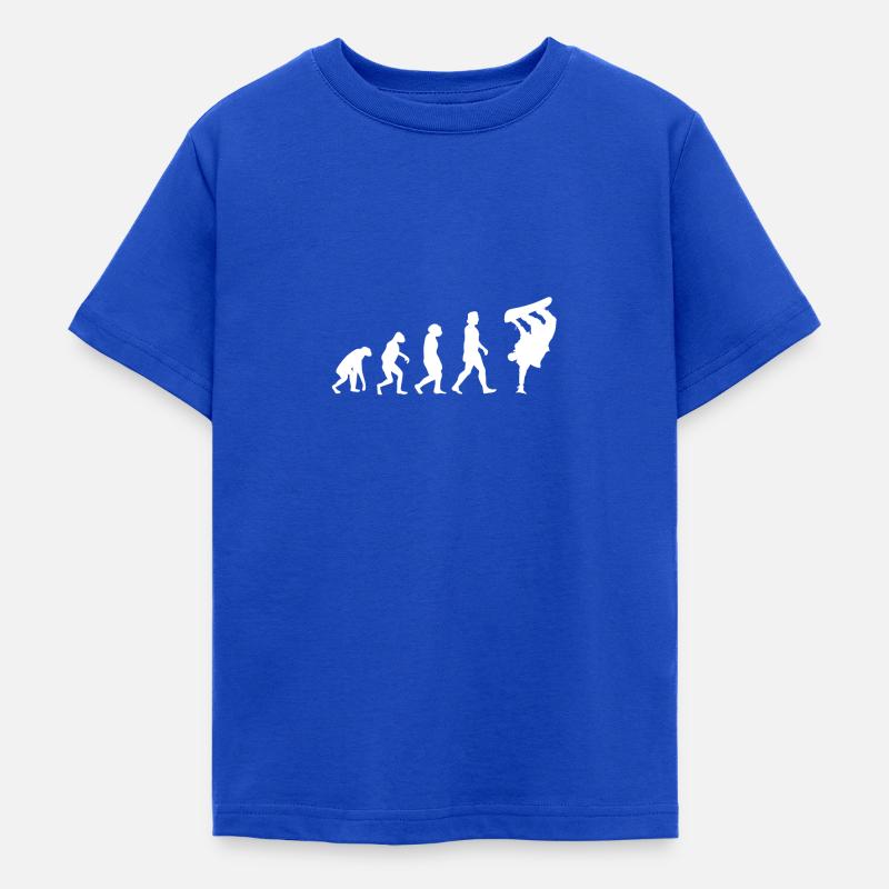 EVOLUTION SNOWBOARD - T-shirt Ado - bleu royal