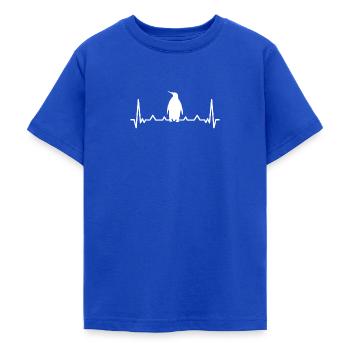 Pinguinliebhaber Pinguin Geschenke - Teenager T-Shirt - Royalblau - Vorne - AI Model Teenager Male light (155cm)