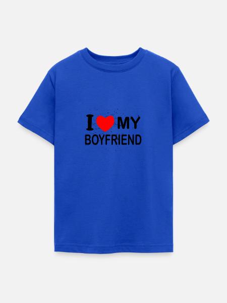 Freund - Teenager T-Shirt - Royalblau