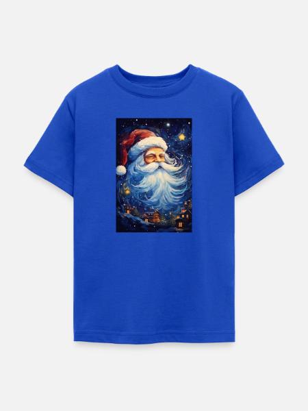 Weihnachtsmann - Teenager T-Shirt - Royalblau