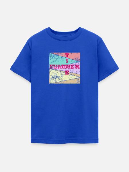 Sommerzeit - Teenager T-Shirt - Royalblau